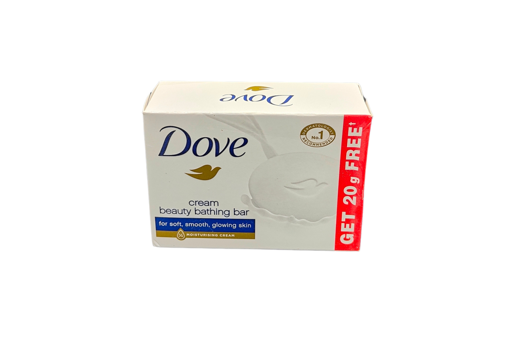 Dove Cream Beauty Bathing Bar (100+20 g)